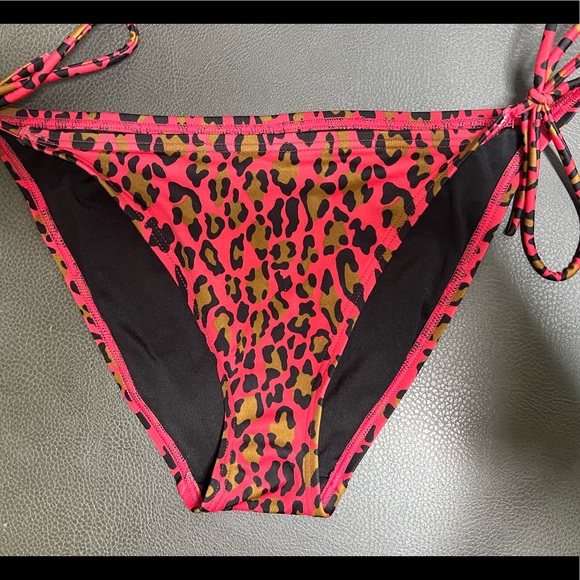 Victoria’s Secret animal print vibrant swim bottoms